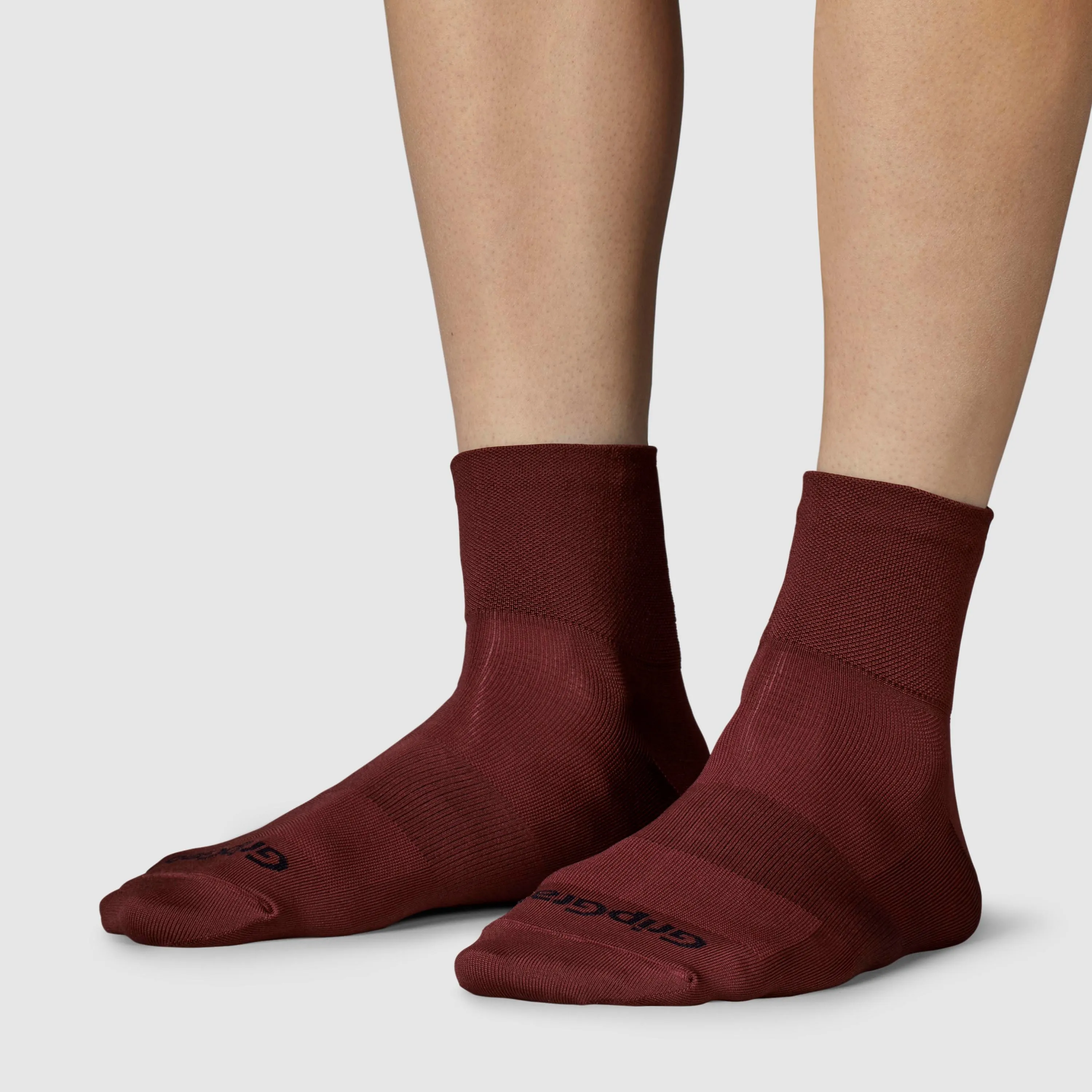 Gripgrab Lightweight SL Short Summer Socks Dark Red | Buy Gripgrab Lightweight SL Short Summer Socks Dark Red here | Outnorth