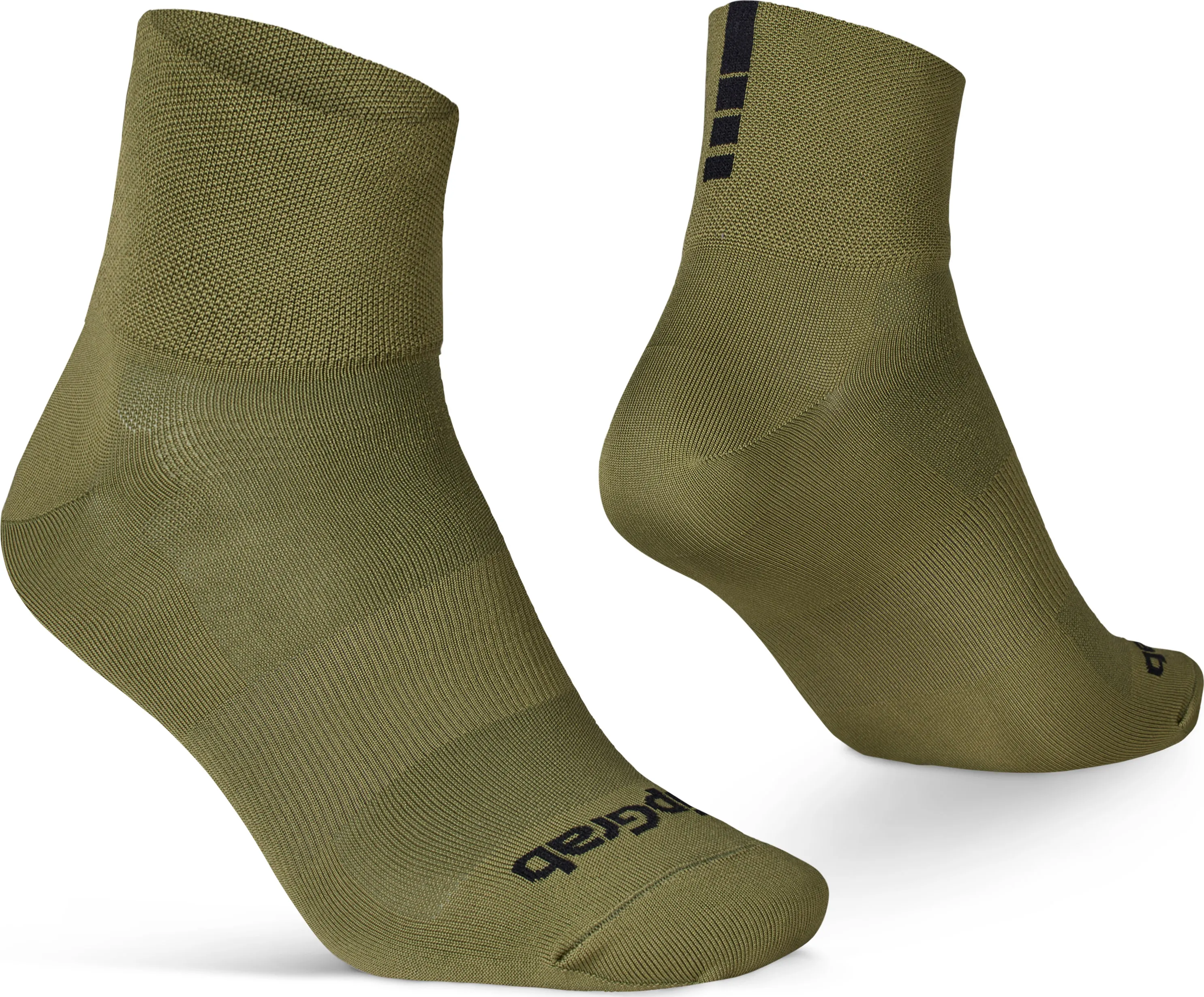 Gripgrab Lightweight SL Short Summer Socks Olive Green | Buy Gripgrab Lightweight SL Short Summer Socks Olive Green here | Outnorth