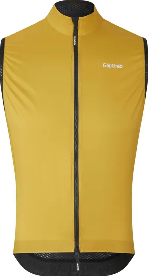 Gripgrab Men&#x27;s WindBuster Windproof Lightweight Vest Mustard Yellow | Buy Gripgrab Men&#x27;s WindBuster Windproof Lightweight Vest Mustard Yellow here | Outnorth