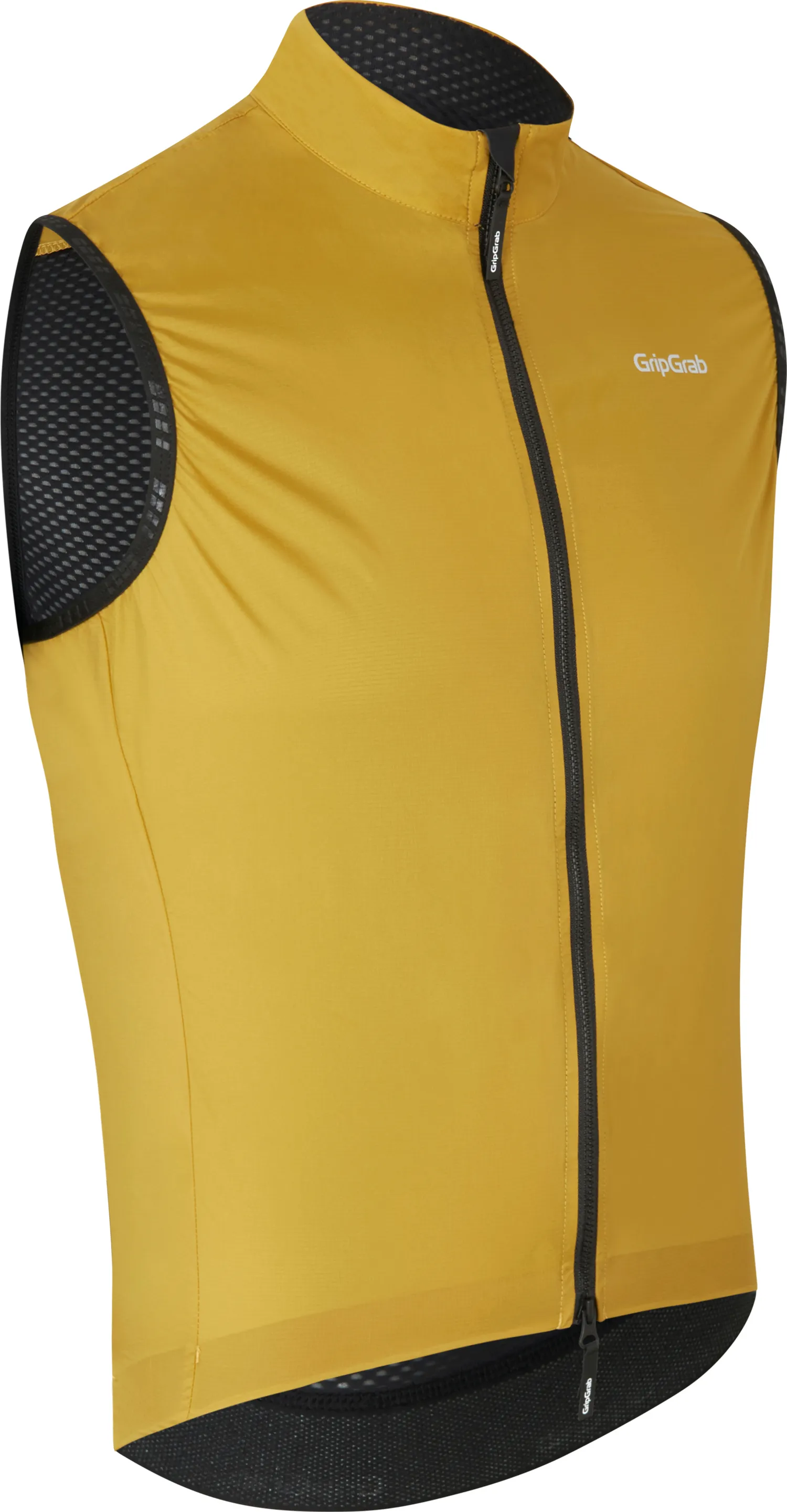 Gripgrab Men&#x27;s WindBuster Windproof Lightweight Vest Mustard Yellow | Buy Gripgrab Men&#x27;s WindBuster Windproof Lightweight Vest Mustard Yellow here | Outnorth