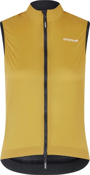 Gripgrab Women&#x27;s WindBuster Windproof Lightweight Vest Mustard Yellow | Buy Gripgrab Women&#x27;s WindBuster Windproof Lightweight Vest Mustard Yellow here | Outnorth