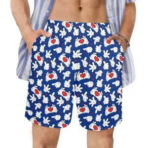 Happy Hands Men's Swim Trunks Swimsuit