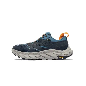 Hoka One One Mens Anacapa Low GTX Shoes 'Outer space/ real teal'