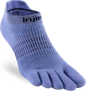 Injinji Women&#x27;s Run Lightweight No-Show Bluebell | Buy Injinji Women&#x27;s Run Lightweight No-Show Bluebell here | Outnorth