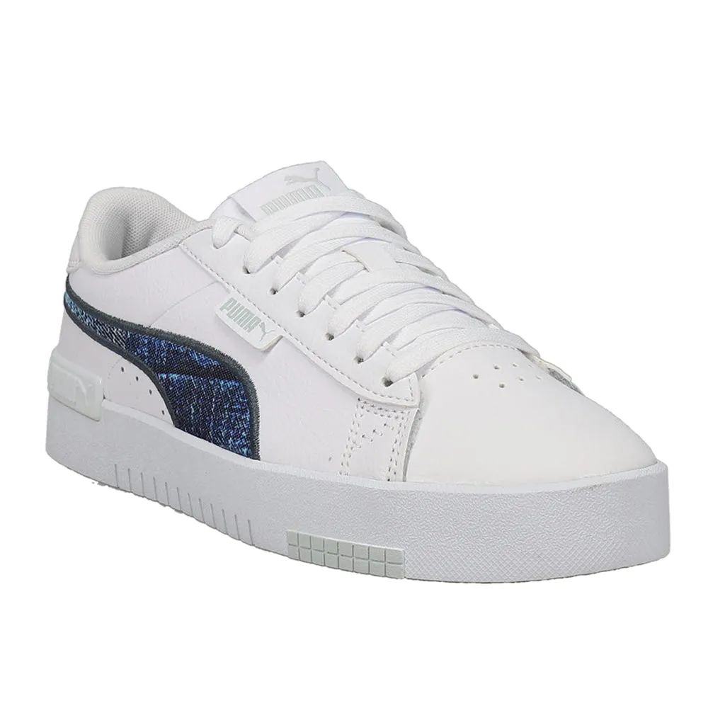 Jada Denim Lace Up Sneakers