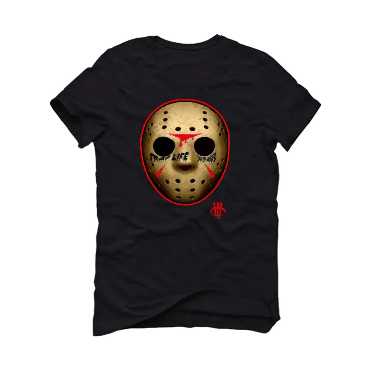 JORDAN LEGACY 312 LOW (“Chicago”) Black T-Shirt (ILL MASK)