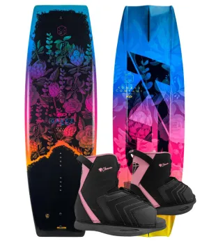 KD Grace Ladies Wakeboard Package with Charm Boots