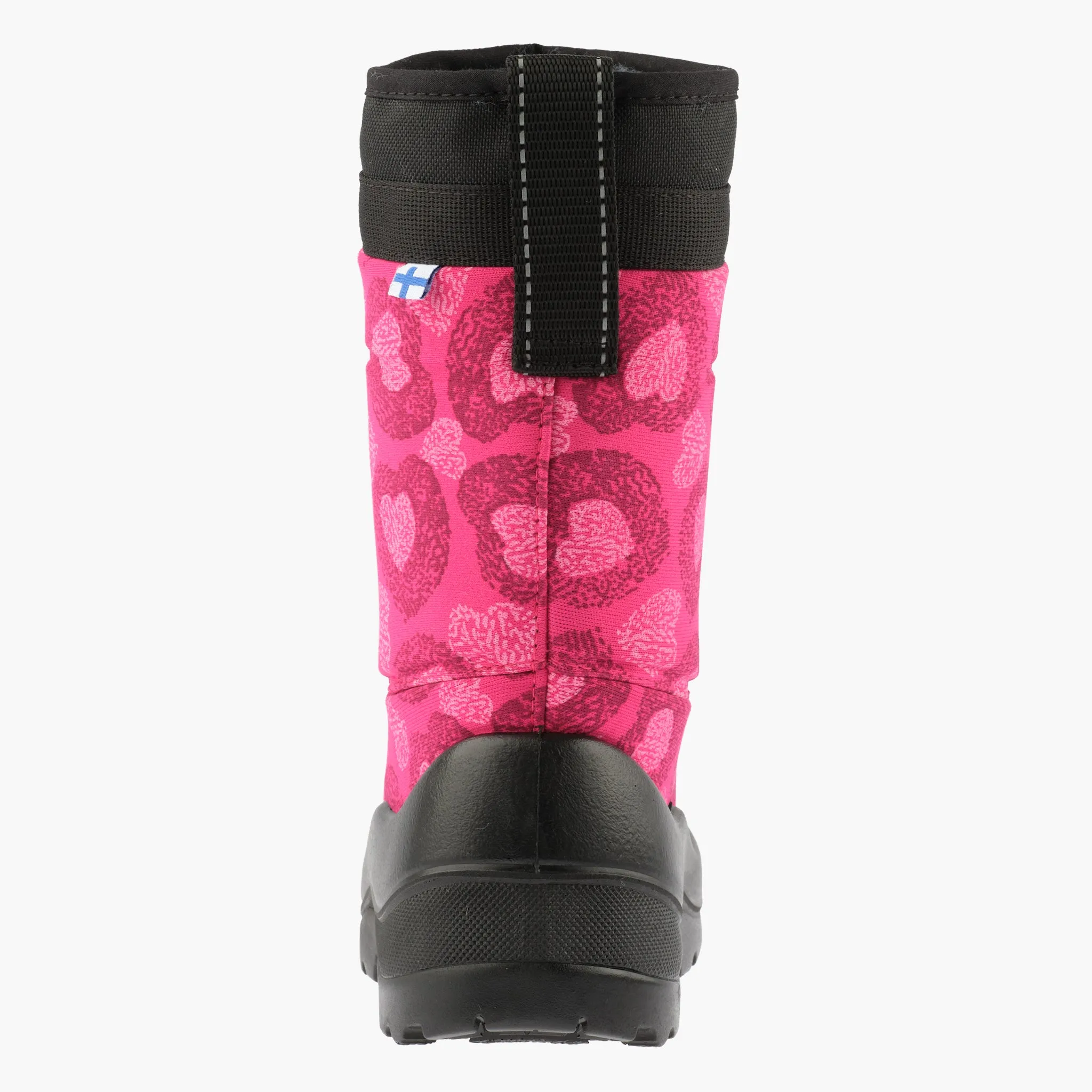 Kids´ winter boots Lumilukko, Pink Heart