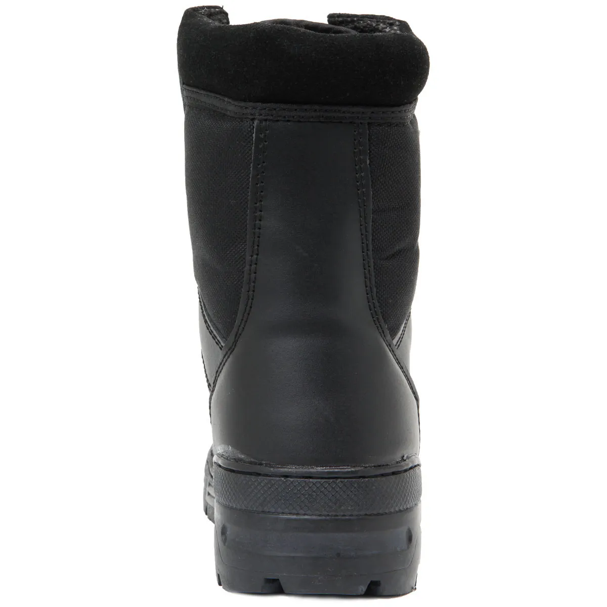 Kombat Black Half Leather Patrol Boot