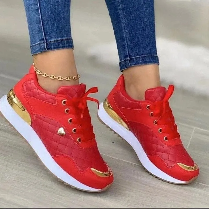 Ladies Outdoor Walking Sneakers