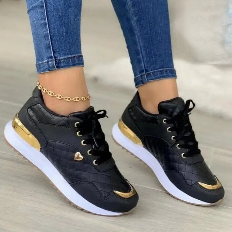 Ladies Outdoor Walking Sneakers