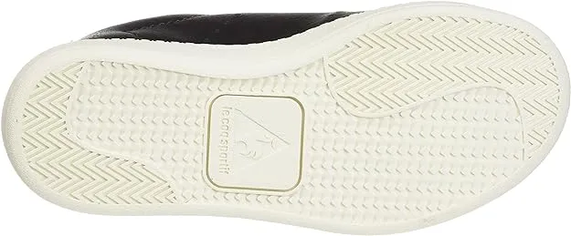 Le Coq Sportif scarpa da bambino con strappo in pelle Courtone 1720116 marrone