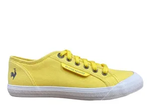 Le Coq Sportif scarpa sneakers in tela da adulti Deauville Plus 1411204 giallo