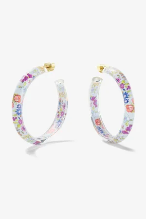 LoveShackFancy x Alison Lou Medium Jelly Hoops