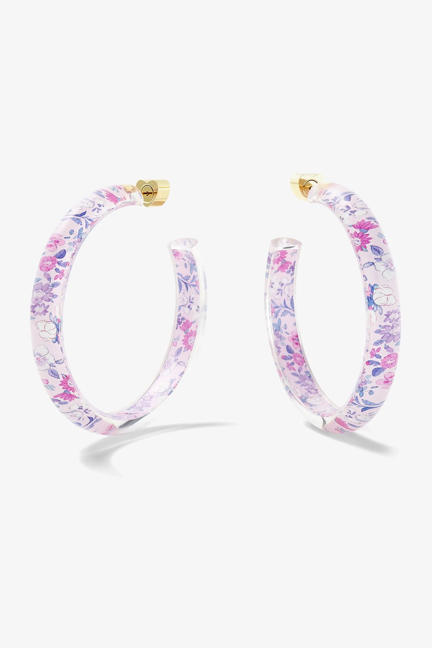 LoveShackFancy x Alison Lou Medium Jelly Hoops