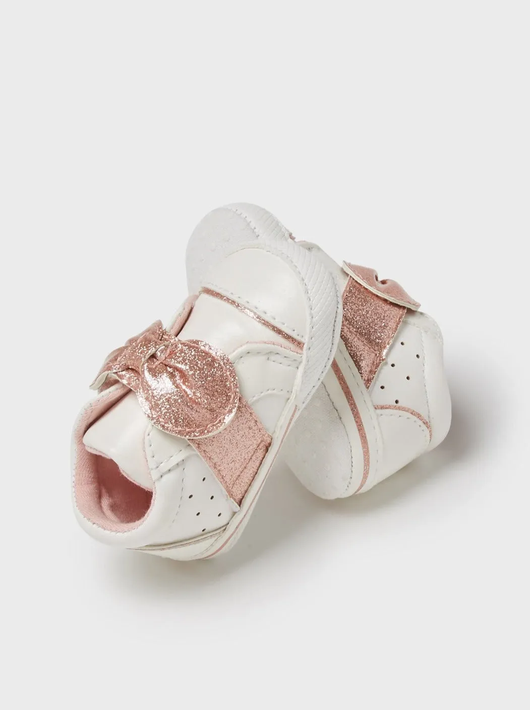 Mayoral Baby Girl Velcro Sneakers White_9523-52