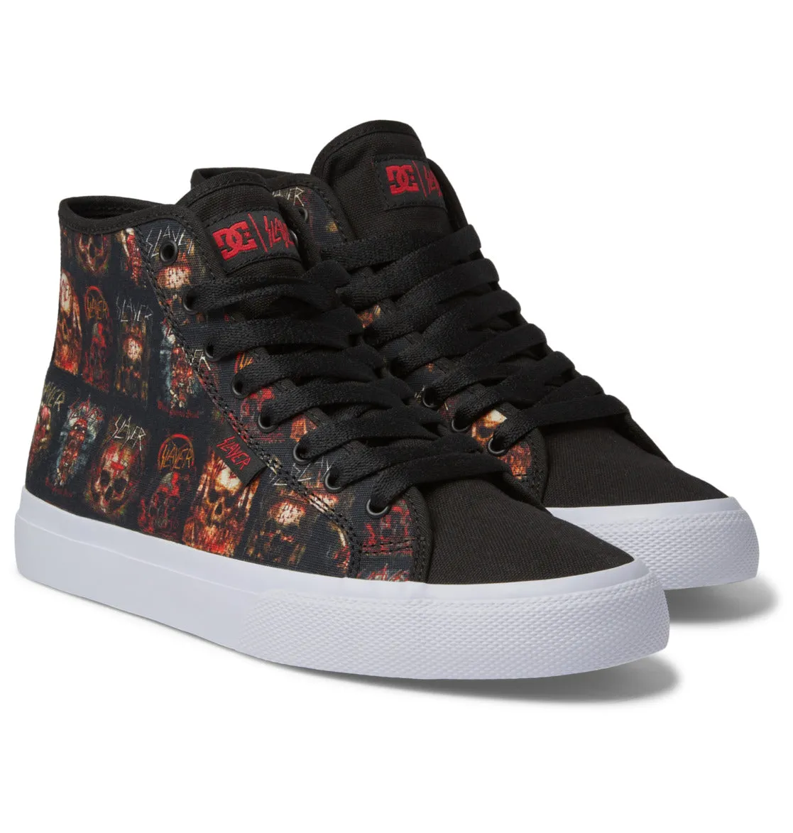 Men's DC x Slayer Manual Hi High-Top Shoes