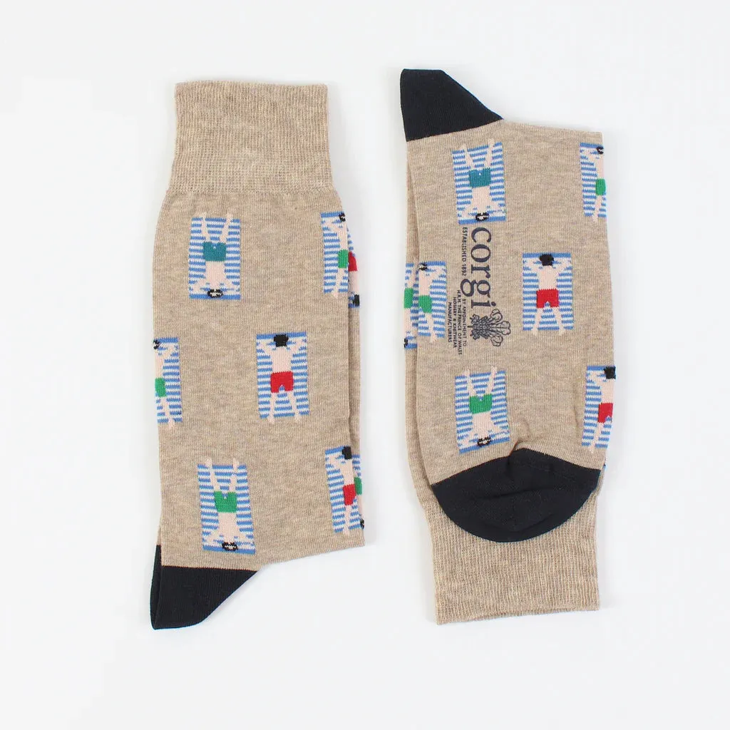 Men's Sun Bathers Cotton Socks