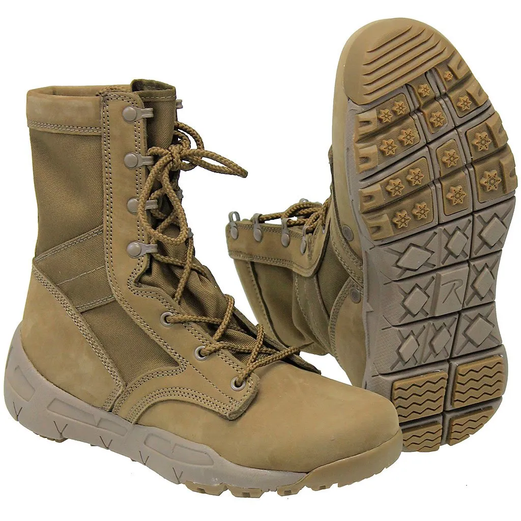 Men's Tan V-Max Lightweight Tactical Boots #BM53661LT ()