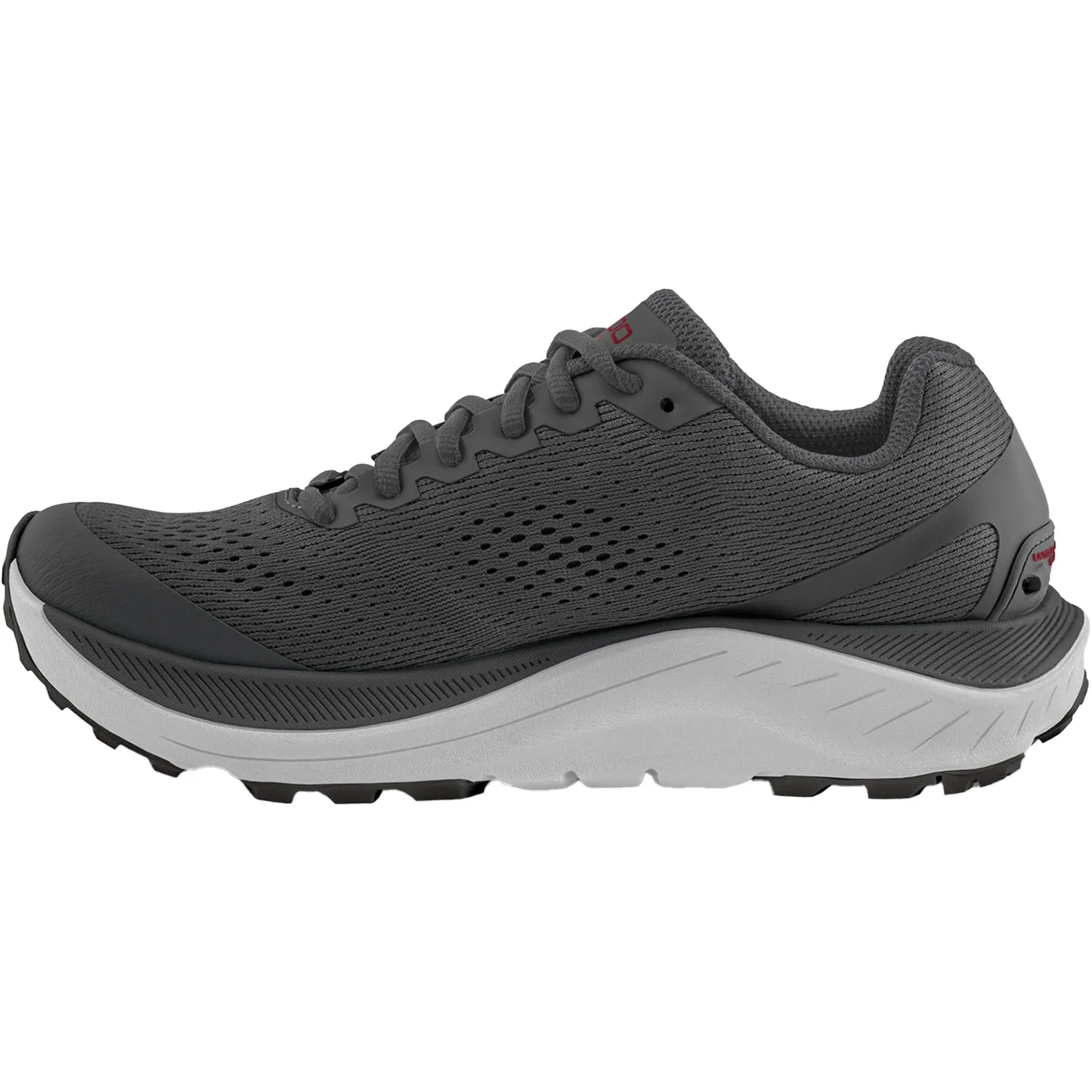 Men's Topo Ultraventure 3 Grey/Red Mesh