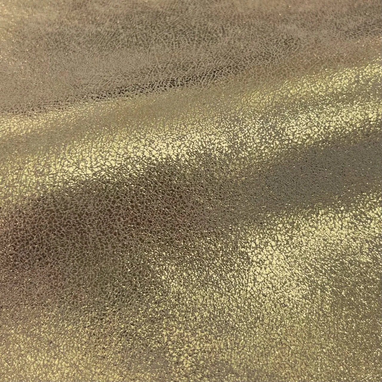 Metallic Foil Cow Hide