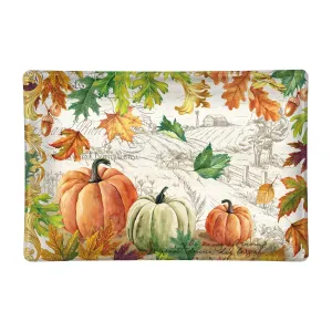 Michel Design Works "Fall Harvest" Rectangular Glass Soap Dish