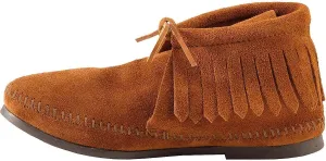 Minnetonka Women's Classic Fringe Hardsole Boot