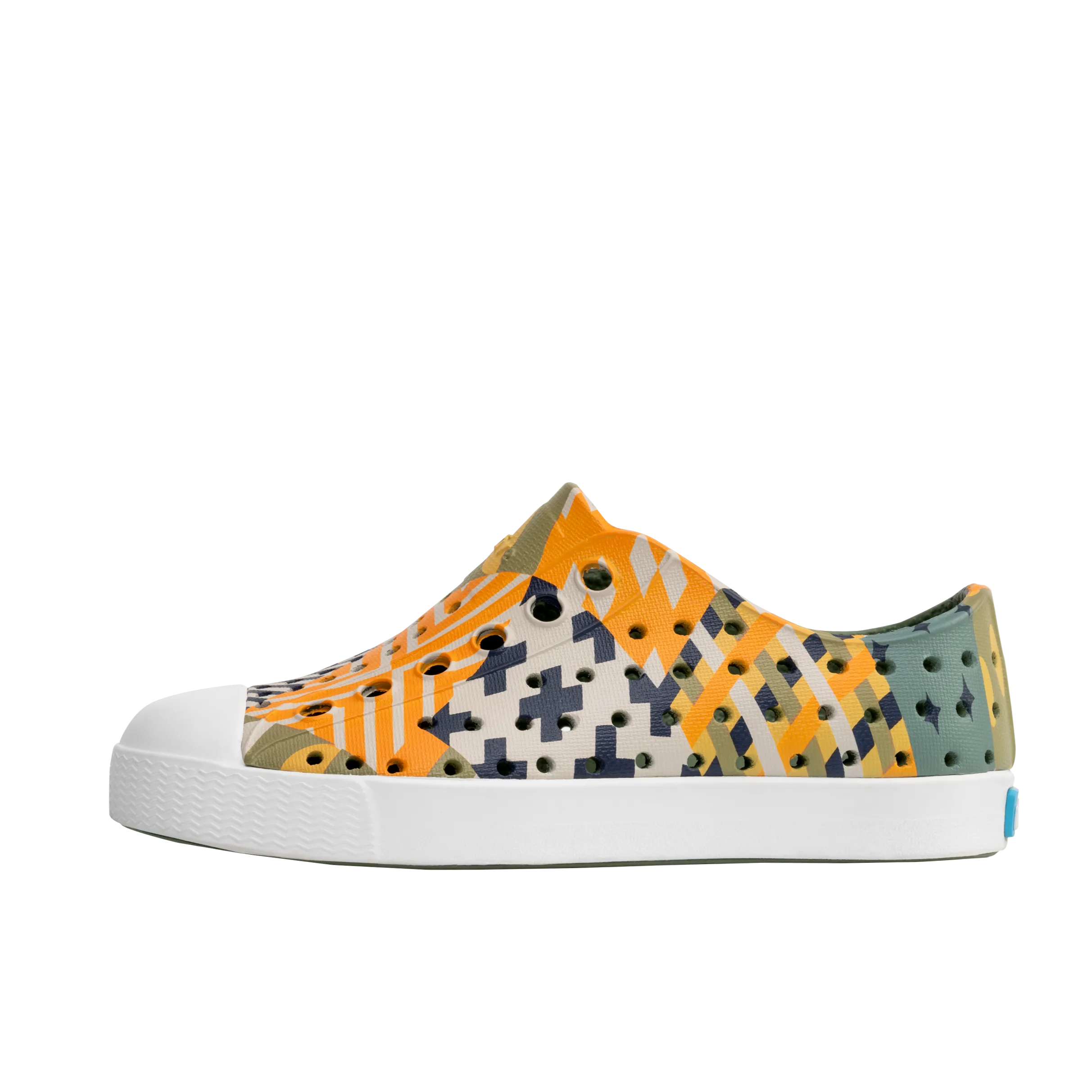 Native Jefferson Print - Loch Green / Shell White / Loch Mosaic