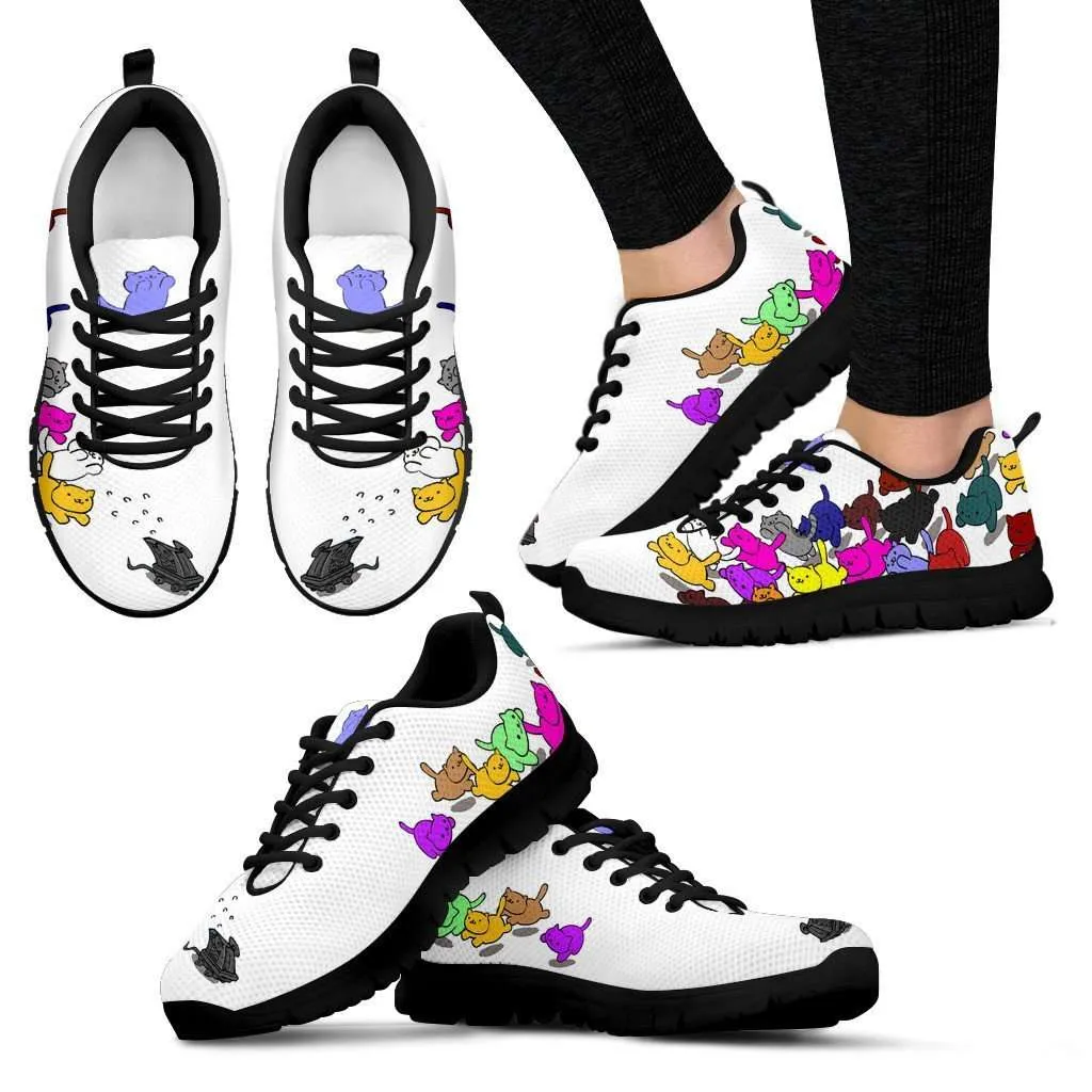 Nekos Chasing Mouse Droid - Women's Running Shoes