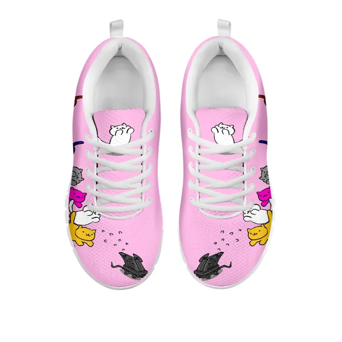 Nekos Chasing Mouse Droid - Women's Running Shoes