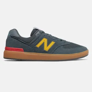 New Balance Mens All Coasts 574 Fashion Trainers - Navy