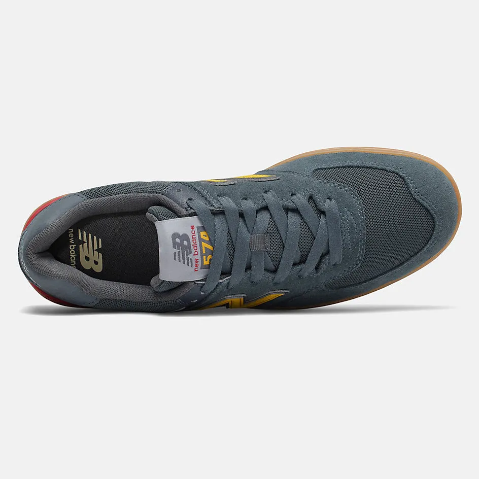 New Balance Mens All Coasts 574 Fashion Trainers - Navy