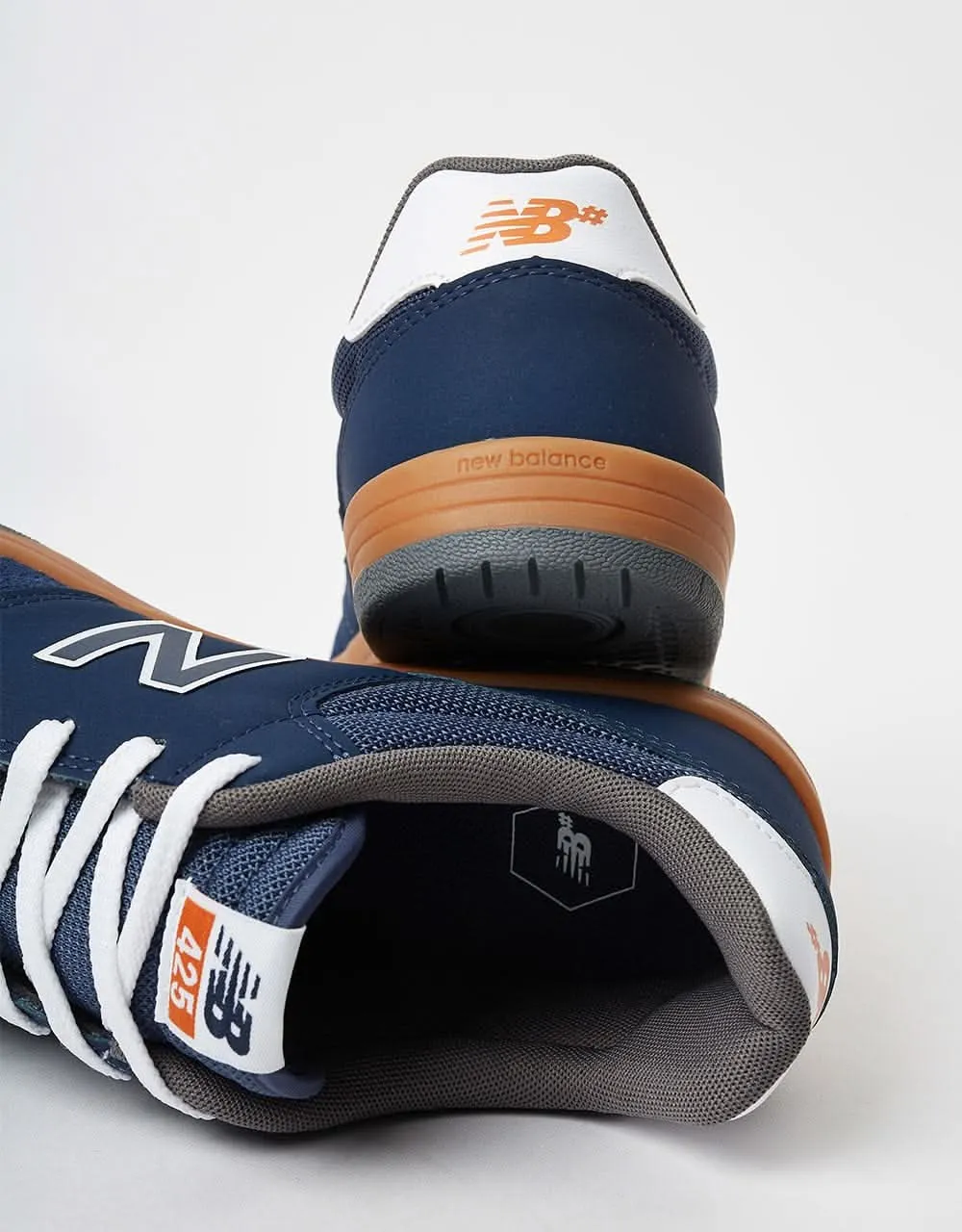 New Balance Numeric 425 Skate Shoes - Navy/Gum