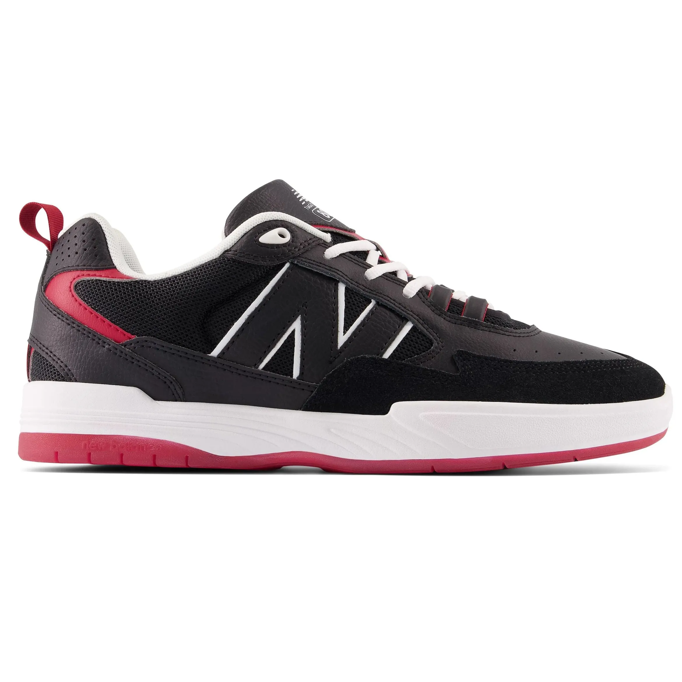 New Balance Numeric 808 Tiago Lemos Skateboard Shoe - Black/Red