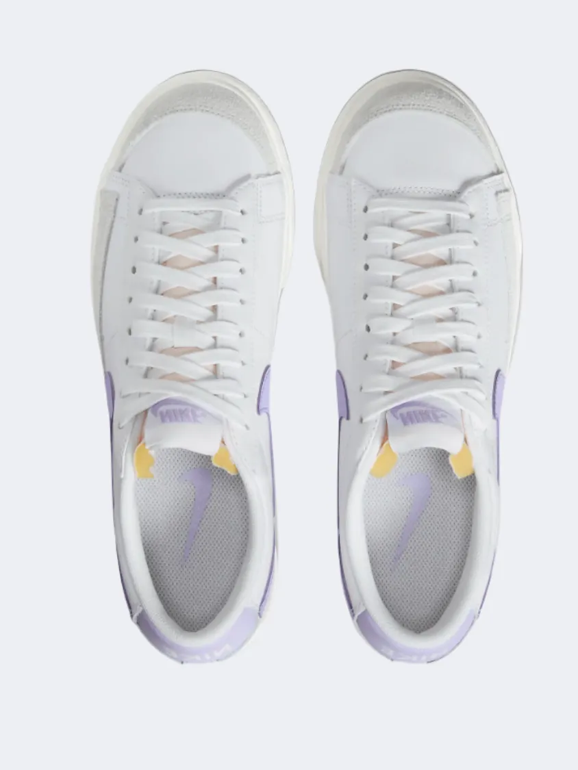 Nike Blazer Platform Women Lifestyle Shoes White/Sail/Lilac