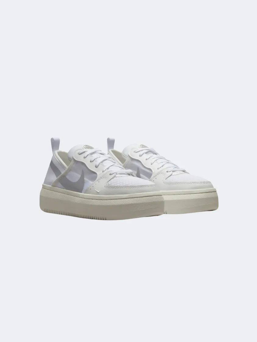 Nike Court Vision Alta Women Lifestyle Shoes White/Sail/Silver