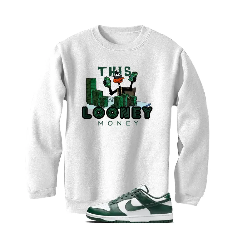 Nike Dunk Low Michigan State White T-Shirt (Looney Money)