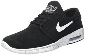 Nike Mens Stefan Janoski Max L Black/white Skate Shoe (10.5)