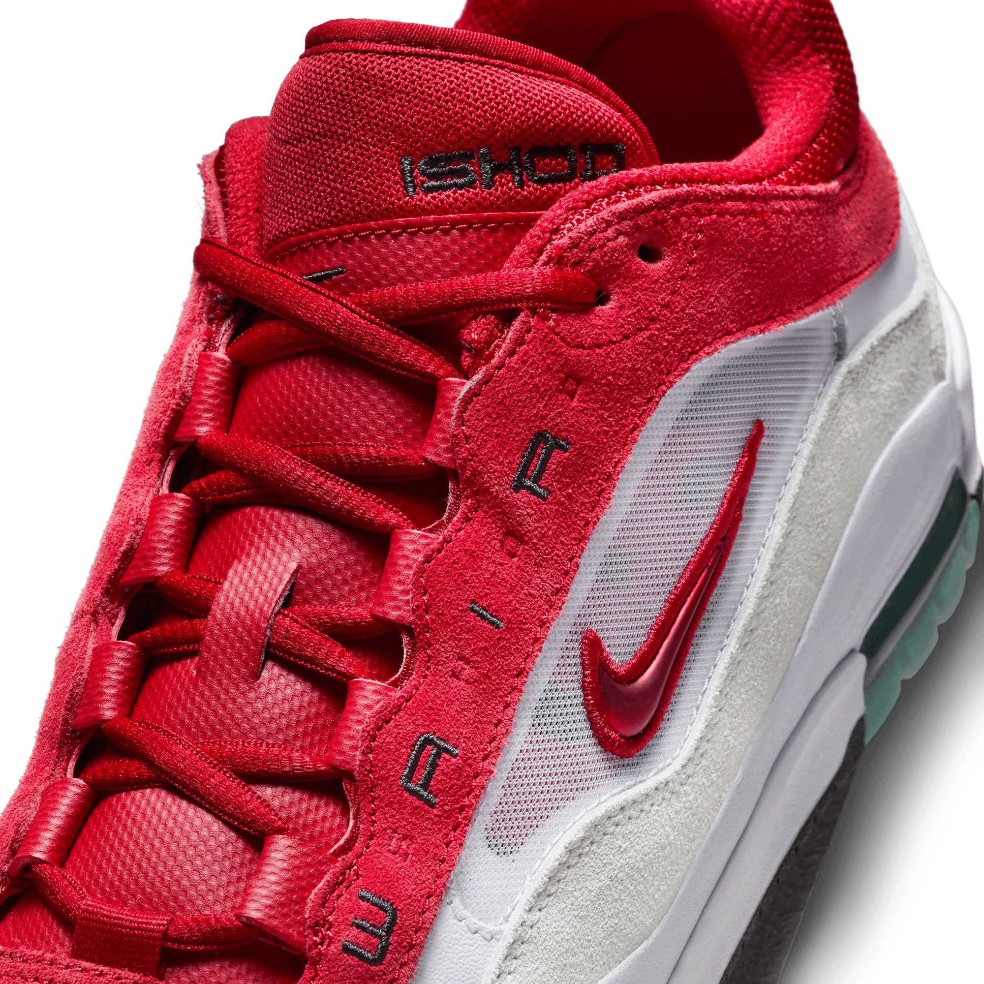 Nike SB Air Max Ishod 2 Skateboard Shoe - White/Varsity Red-Summit White