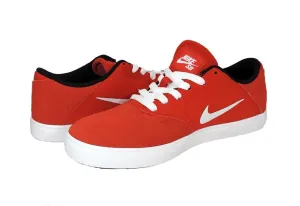 Nike SB Check Grade School Skateboarding Shoe Red / White / Black