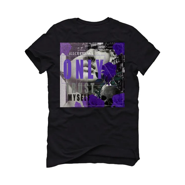 Nike SB Dunk Low “Court Purple” | illcurrency Black T-Shirt (ONLY TRUST MYSELF)