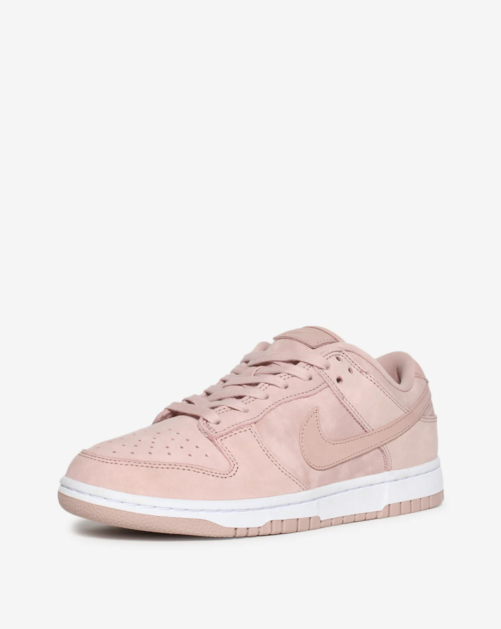 Nike Women's Dunk Low Premium MF Shoes - Pink Oxford / White