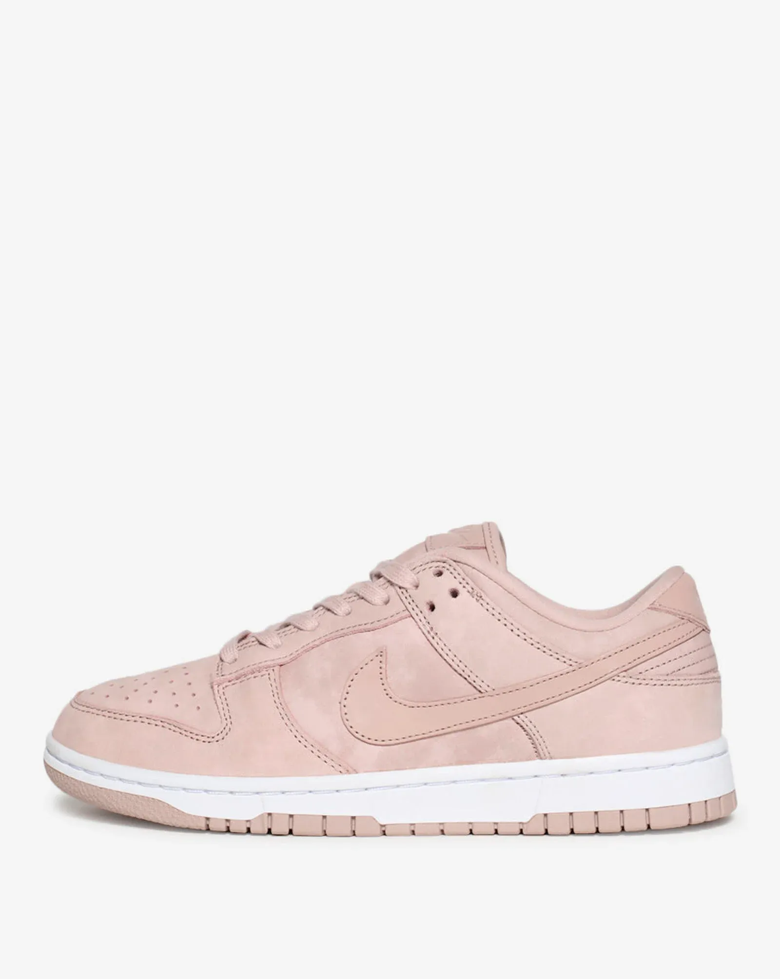 Nike Women's Dunk Low Premium MF Shoes - Pink Oxford / White