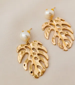 Palmera Pearl Earrings