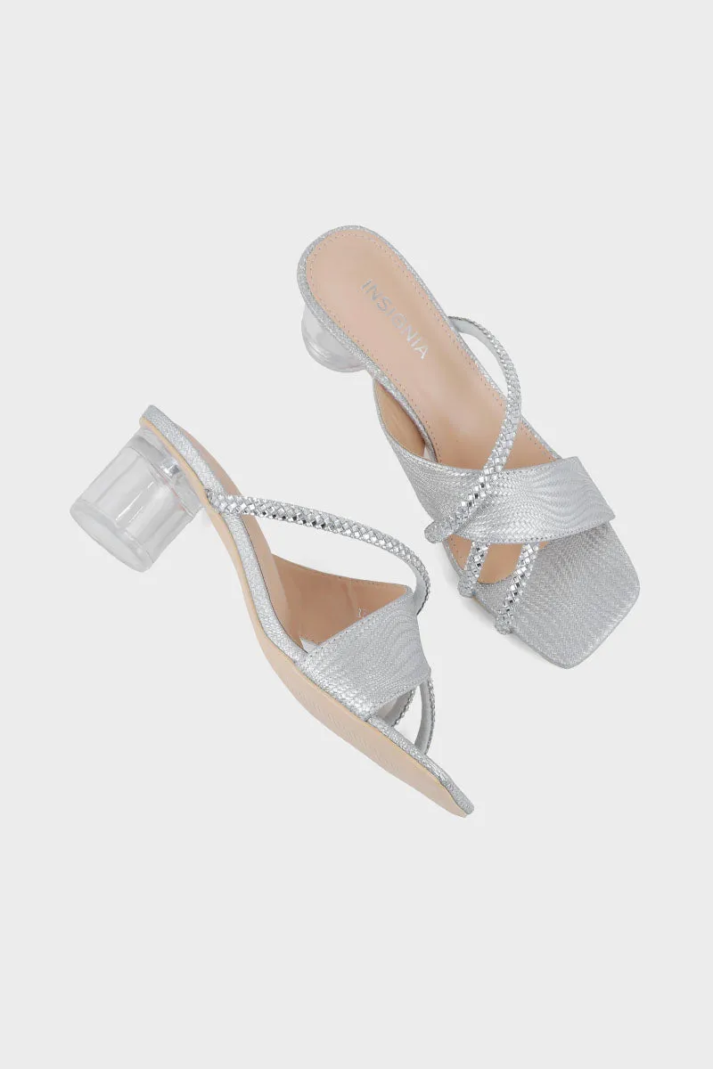 Party Wear Slip On IP0018-Silver