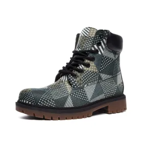 Patchwork Casual Leather Lightweight boots TB