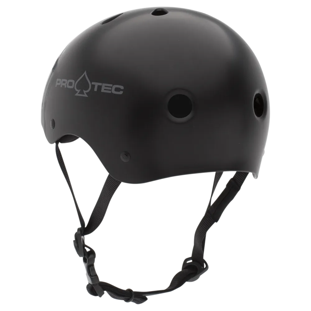 PRO-TEC - CLASSIC SKATE BLACK HELMET