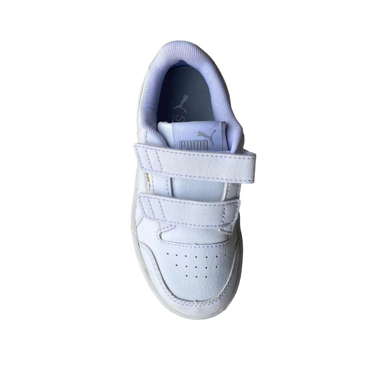 Puma sneakers unisex da ragazzo Shuffle V Ps 375689 01 white