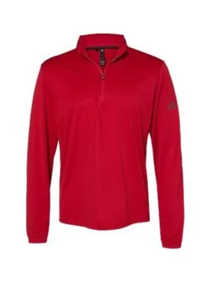 Red Adidas Lightweight Quarter-Zip Men&#x27;s A401