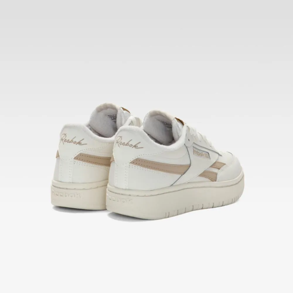 Reebok Footwear Women Club C Double Revenge Shoes CHALK/OAT/CHALK